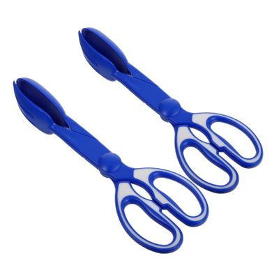 UTHCLO 2-Pack Pet Waste Scoopers, Foldable Plastic Pooper Scoops for Dogs and Cats