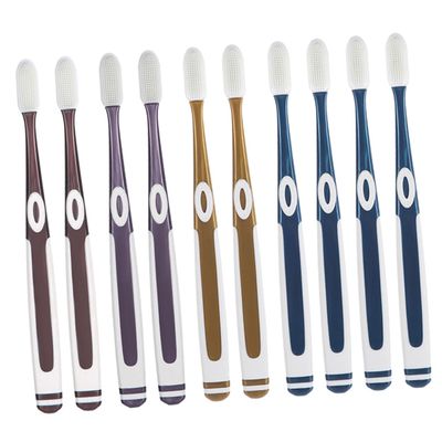 TPU and Silicone Replacement Toothbrush Heads for Adults