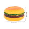 Funny Orange Vinyl Hamburger Tissue Holder view 2