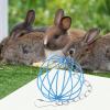 Qkbuza Hanging Metal Hay Feeder for Small Pets view 3