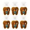 MilaBoo 6-Piece Tooth Fairy Lucky Coin Set with Organza Pouches – Gift Set for Children Losing a Tooth (Tooth-Shaped Coin) view 1