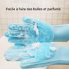 Dog Bath Gloves | Silicone Wash Mitts for Pets view 2