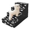 Wezalget Cat Stairs - Dog Bed with 4 Steps, Assembled Design view 1