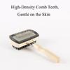 Double-Sided Wooden Dog Brush view 3