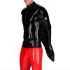 VIYOLI Latex Men's Armbinder Top, Red, L view 2