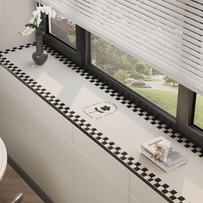 Dailify Window Sill Mat, Waterproof Sill Protector, Style C, 110 x 10 cm (43 1/4 x 4 in)