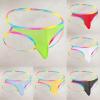 Men's Transparent Mesh Briefs with Separate Pouch view 2