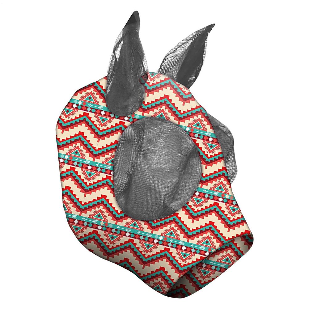 Fly Mask with Mesh Netting