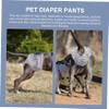 Supvox Reusable Dog Diaper Cotton with Bow L view 4