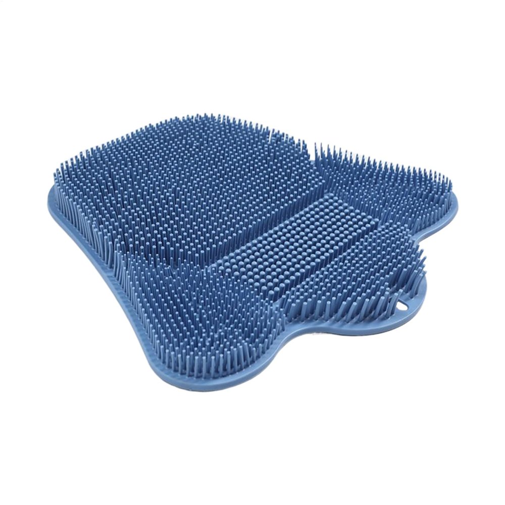 Silicone Shower Foot Scrubber Mat with Suction Cups
