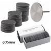 Replacement Sandpaper Pedicure Disc for Foot File, 35 mm, 1 Piece view 3