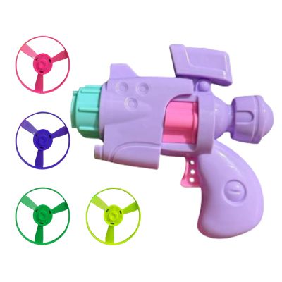 Cat Fetch Toy with Luminous Disc Shooter