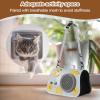 Pet Carrier Tote with Ventilated Panels and Padded Straps view 4