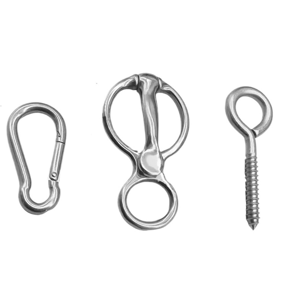 Horse Tie Ring, Safe Horse Gear (White)