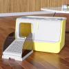 Cat Litter Mat, Small Litter-Catching Mat with Adjustable Filter view 3
