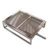 Generic Stainless Steel Dog Toilet Training Tray, Indoor/Outdoor, Direct Drainage, 95 x 60 cm view 1