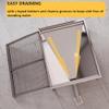 Generic Stainless Steel Dog Toilet Training Tray, Indoor/Outdoor, Direct Drainage, 95 x 60 cm view 4