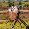 Woven Bike Basket for Front Handlebar view 2