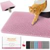 Blissstorm Cat Litter Mat 30x30cm, Double Layer EVA Waterproof - Odor Neutral with Anti-Slip Design view 1