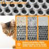 Blissstorm Cat Litter Mat 30x30cm, Double Layer EVA Waterproof - Odor Neutral with Anti-Slip Design view 3