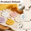 Personalized Pet Memorial Pendant with UV Print - Paw Print Design for Dogs & Cats view 4