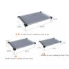 WJFTODAY Cooling Elevated Mesh Dog Bed with Frame view 2