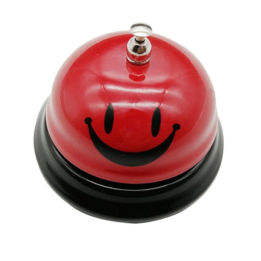 Pet Desk Bell for Training, Red, 85 x 60 mm