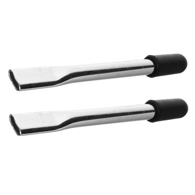 FOMIYES 2-Piece Wheelchair Brake Lever Extensions, Silver