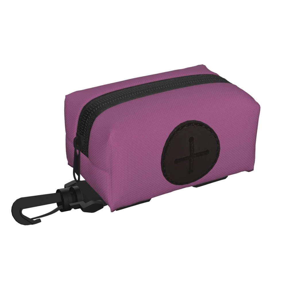 WXXWXD Grape-Red Pet Travel Waste Bag Organizer
