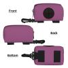 WXXWXD Grape-Red Pet Travel Waste Bag Organizer view 2