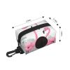 WXXWXD Pink Flamingo Pet Travel Waste Bag Holder view 4