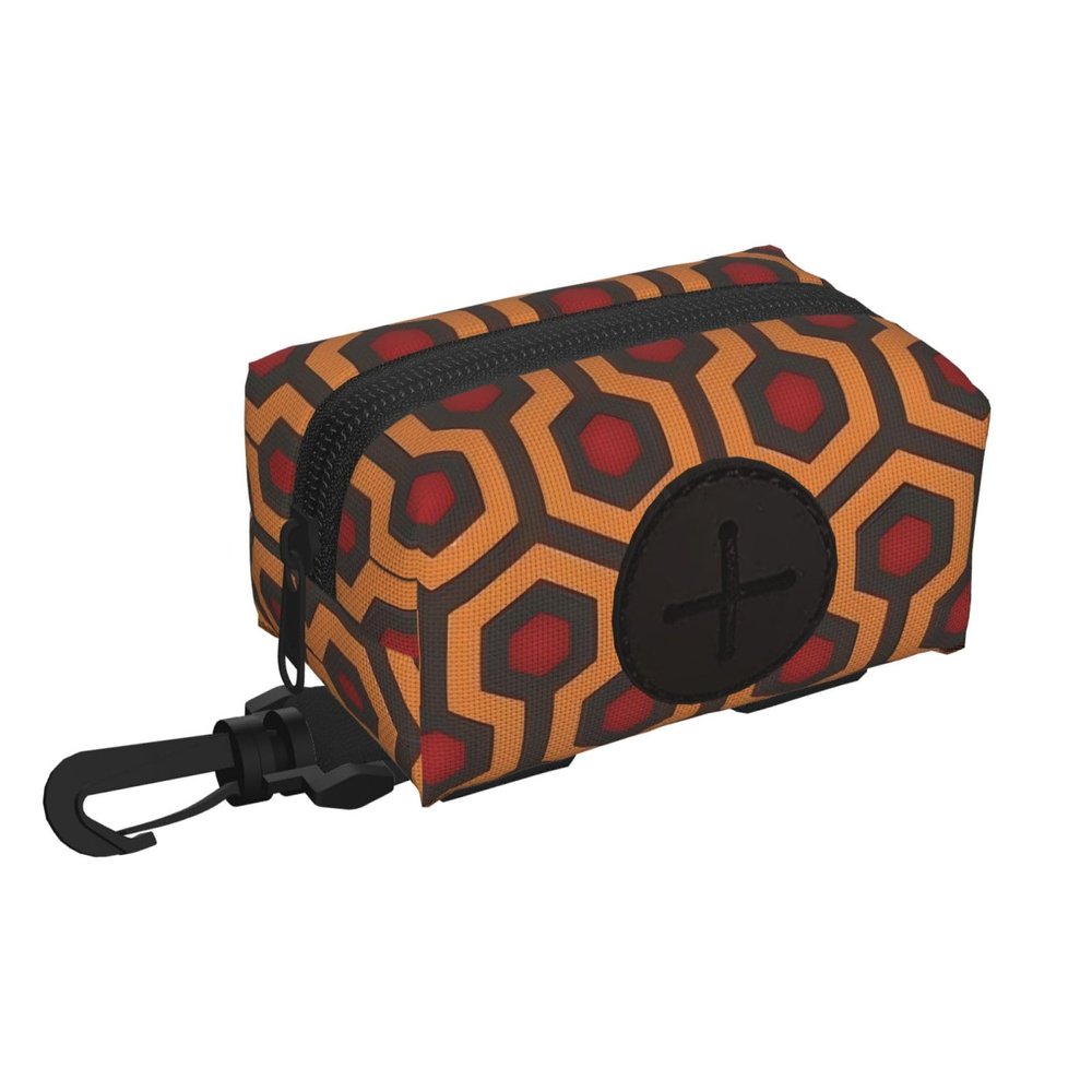 WXXWXD Shining Overlook Printed Pet Travel Waste Bag Holder, Soft, Durable and Lightweight
