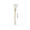 VANZACK Galvanized Steel Ground Stake Anchor for Dogs and Fences, Sturdy Metal for Camping and Pet Tethering view 2