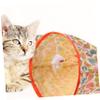 Abaodam Cat Play Tunnel with Plush Ball view 3