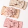 Blausky 2-Pack Gray Baby Flower Headbands, 8 x 16 cm view 3