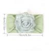 Blausky 2-Pack Gray Baby Flower Headbands, 8 x 16 cm view 4