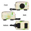 WXXWXD Blooming Daffodils Printed Pet Travel Waste Bag Organizer view 2
