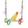 Parrot Swing Toy – Rope Perch, Cage Hanger | Vibrant Play Stand view 1