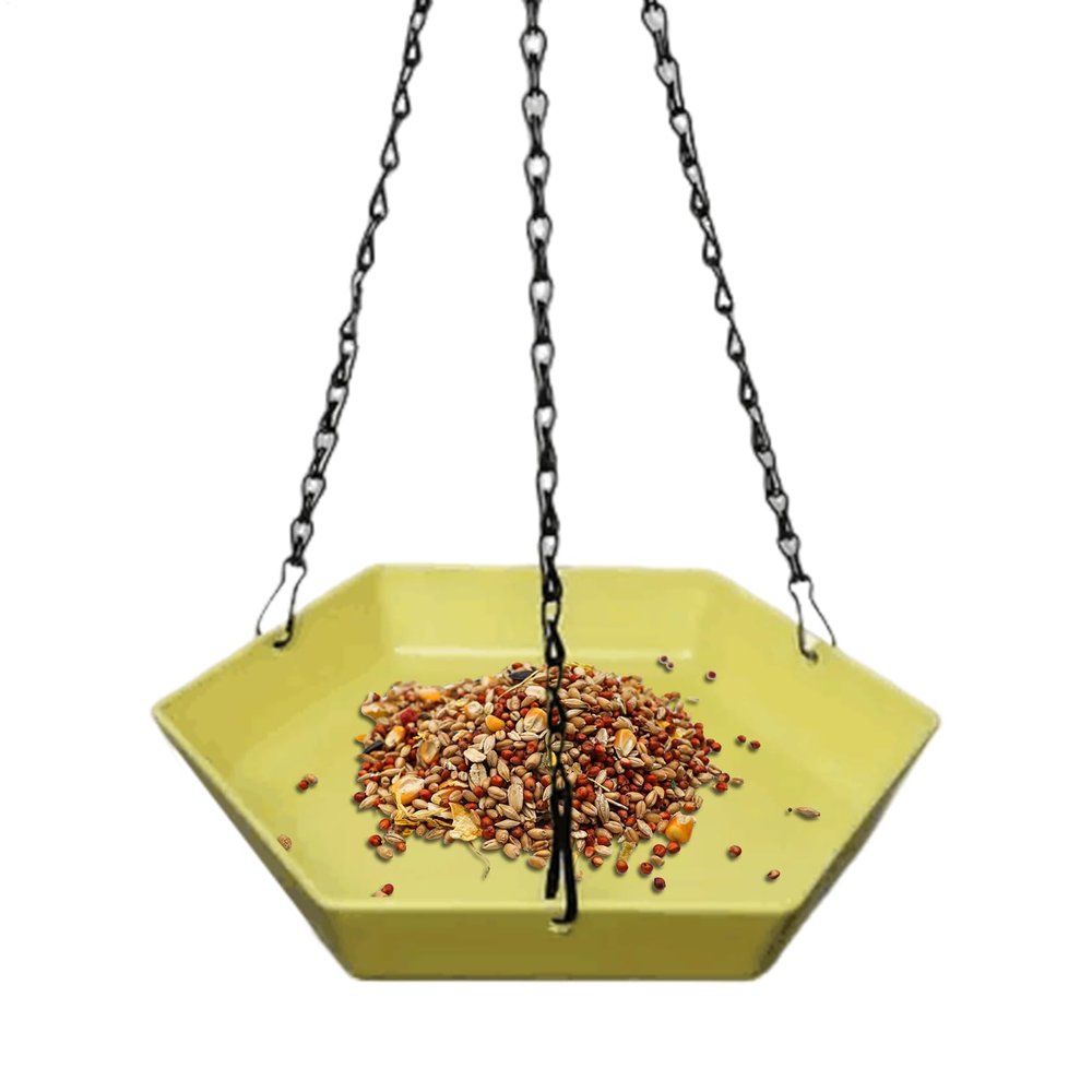 Garden Bird Bath - Multi-Sided Wild Bird Feeder