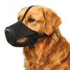 Colenumone Adjustable Soft Mesh Dog Muzzle, Black, Size S view 1