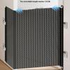 idqwsswt Adjustable and Foldable Baby Gate for Dogs, Foldable Dog Gate, Safety Fence for Kitchen, Living Room and Balcony view 4