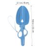 CORHAD Scissor-Style Pet Waste Scooper Clip, One-Handed Use view 2
