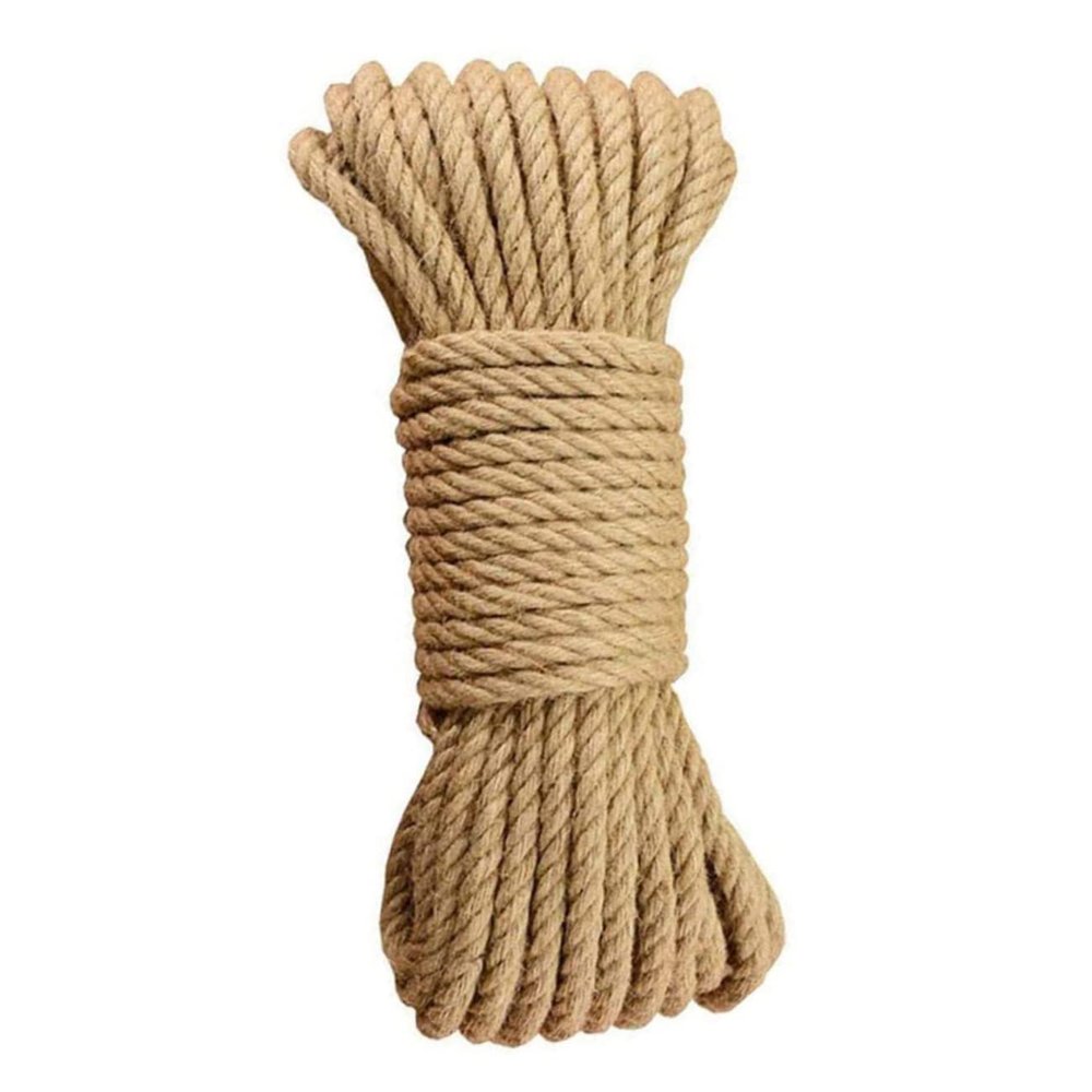 DECOMELODY Durable Multi-Strand Woven Cat Scratching Rope, Cuttable and Replaceable