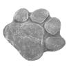 Toddmomy Resin Dog Memorial Stone, Paw-Shaped Pet Grave Statue, Shatter-Resistant and Weather-Resistant Garden and Backyard Grave Decoration view 1