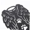 ARTSEWPLY Outdoor Memorial Stake for Dogs, Weather-Resistant, Black Metal view 3