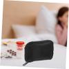 Hohopeti Portable Blood Glucose Meter Case, Durable Lightweight Diabetes Supply Organizer for Meters, Medications, and Test Kits view 2