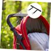 Stroller Handle Extension for 28 mm Round Handles with Two Clamps view 4