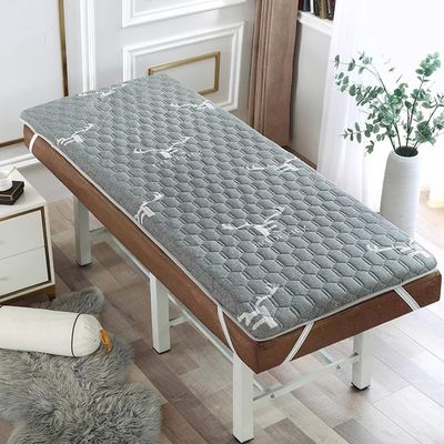 Gray, 190 × 70 cm, 3 cm Thick Memory Foam Massage Table Mattress Topper