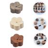 TOGEVAL Aromatherapy Diffuser, 3-Piece Set, Natural Wood, Decorative and Durable view 4