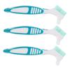 Supvox Turtle Shell Cleaning Brushes, 3-Pack, ABS view 1